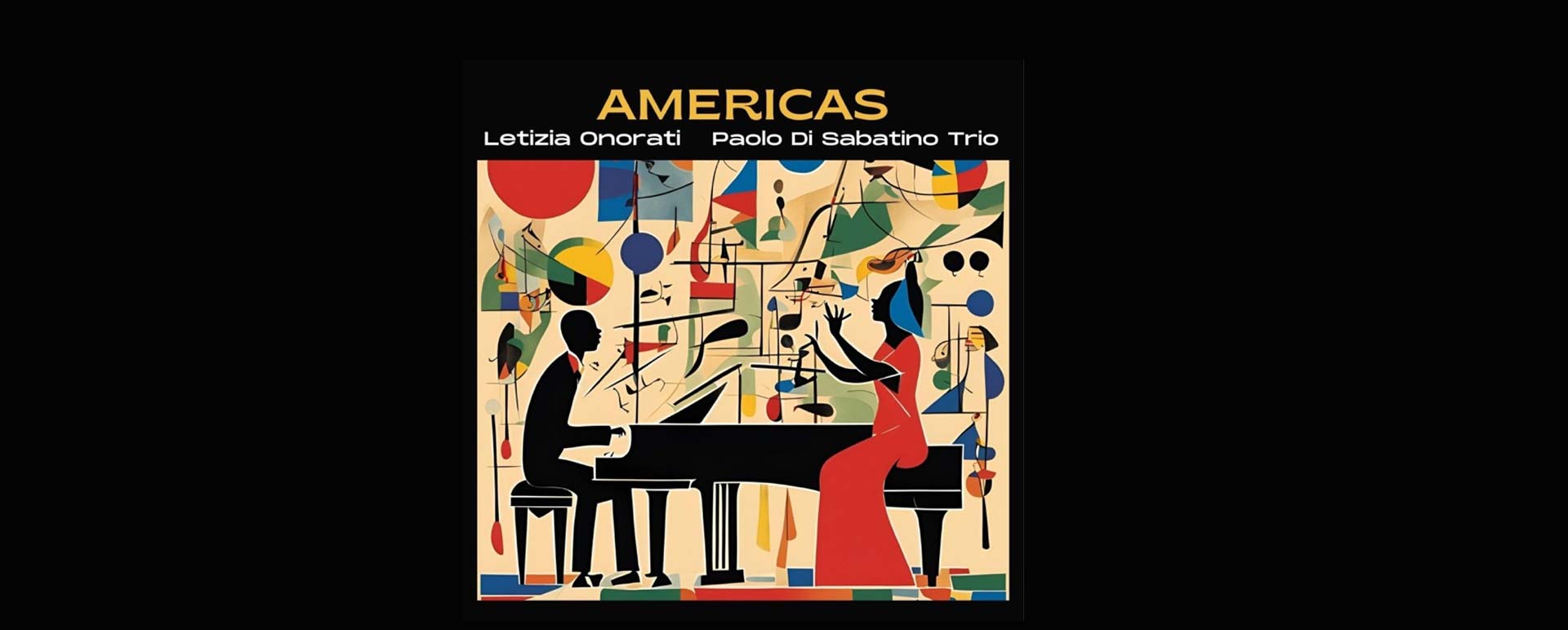 Copertina dell’album jazz "Americas" di Paolo Di Sabatino, disponibile in esclusiva su azzurramusic.it